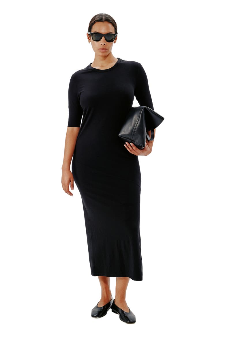 ELBOW SLEEVE DRESS