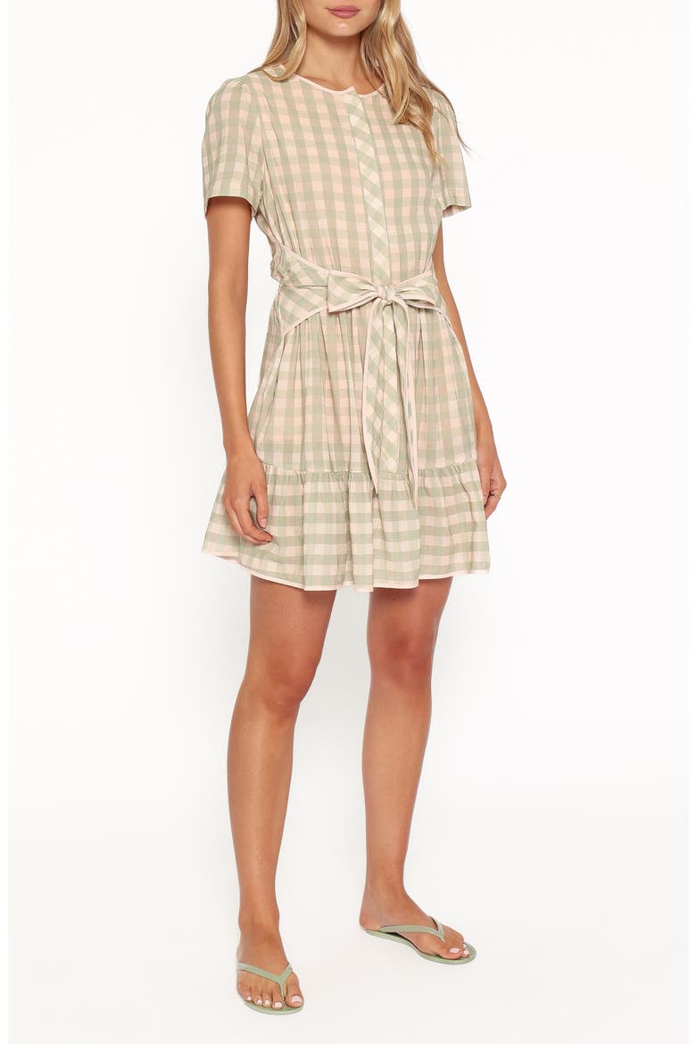 Lorry Tie Front Minidress