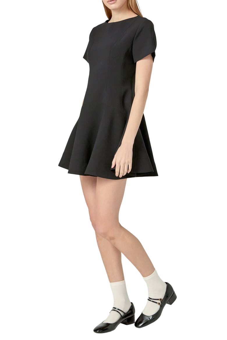 Flare Minidress