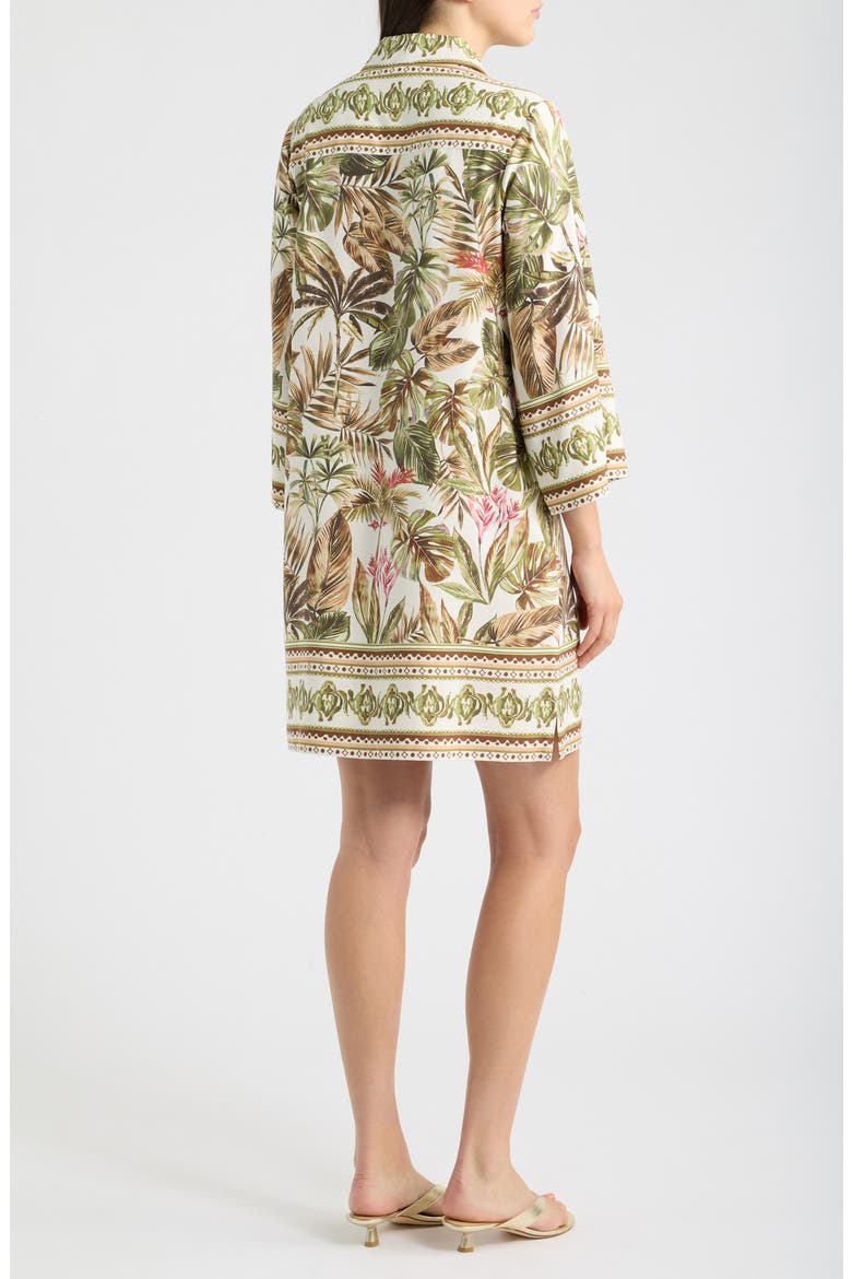 Fuji Hidden Coast Silk Shift Dress