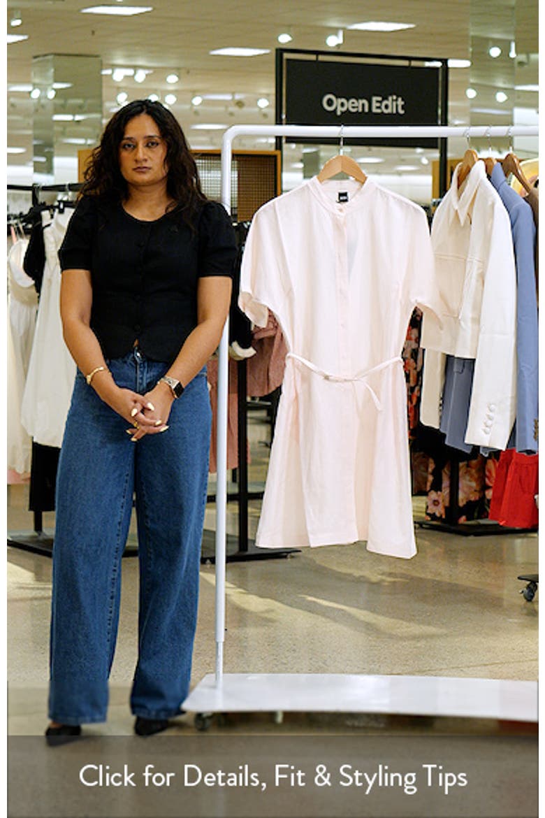 Dalinia Belted Shirtdress