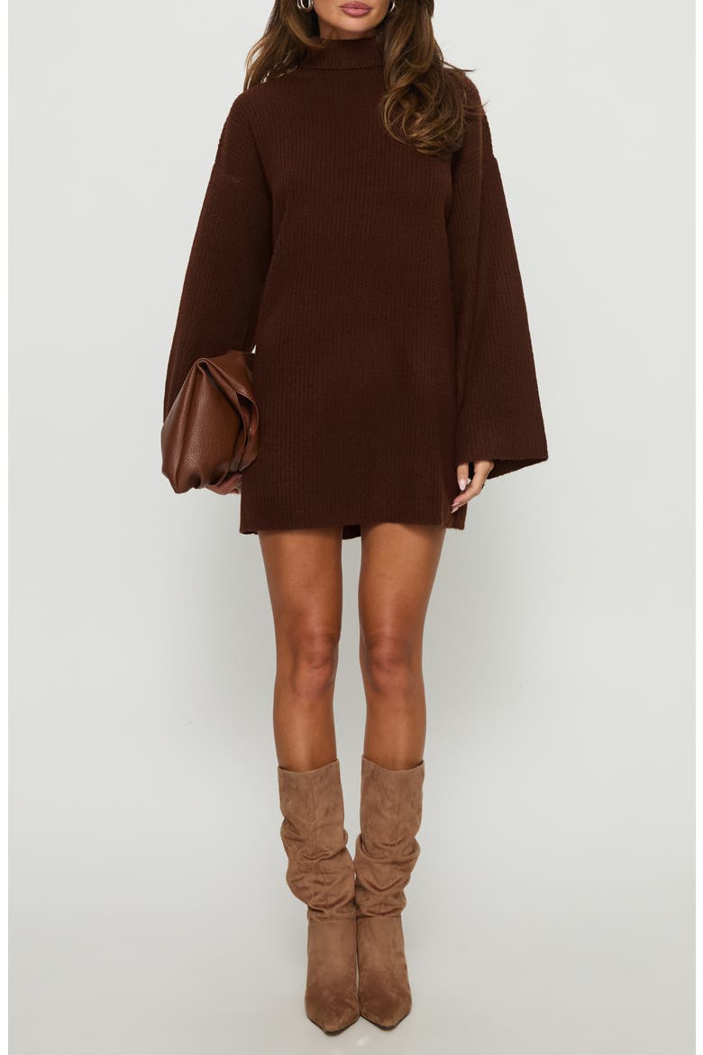 Sonelle Long Sleeve Knit Minidress