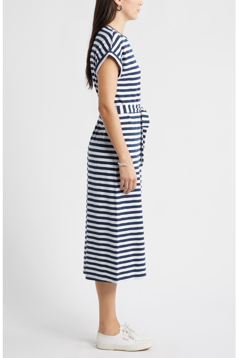 Tie Waist Midi Dress