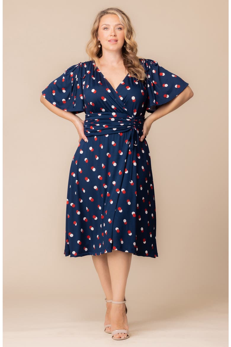 Jemma Ruched Tie Dress