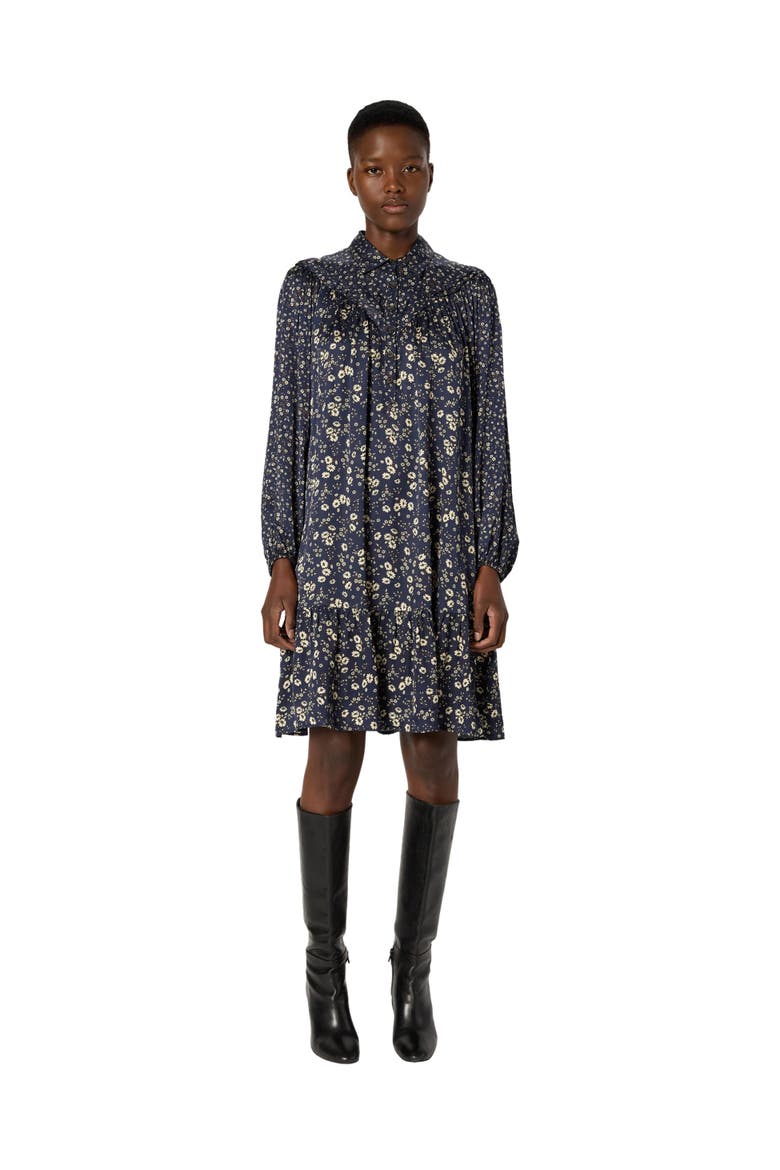 Leana Printed Shirt Dress