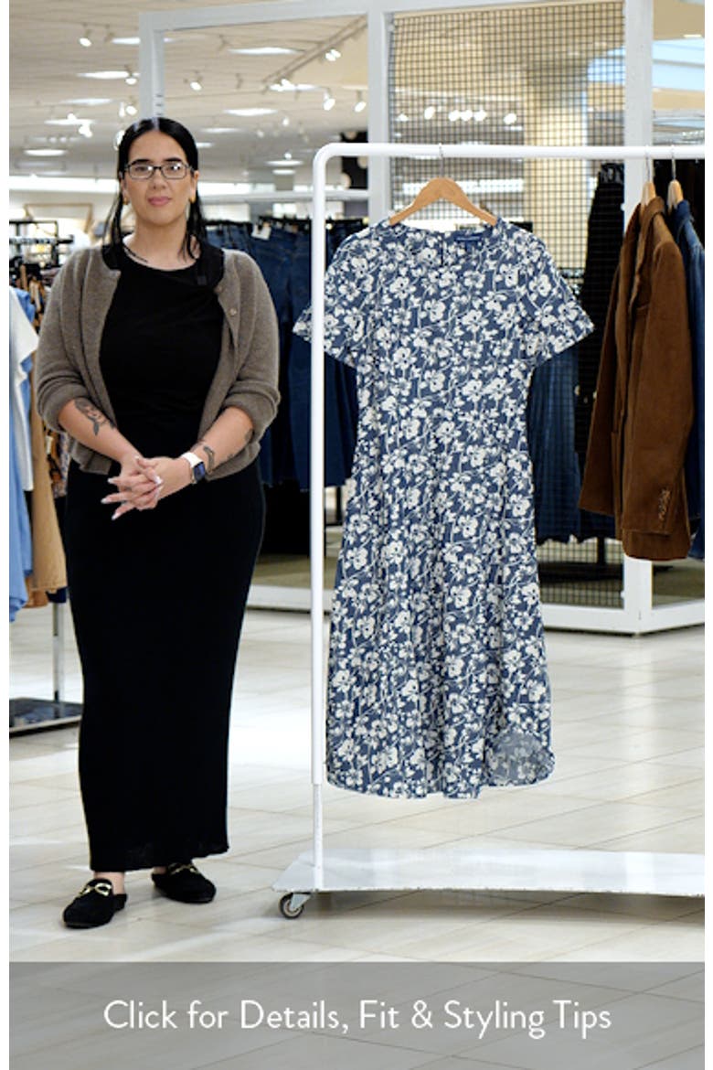 Fox Path Organic Cotton Floral Dress