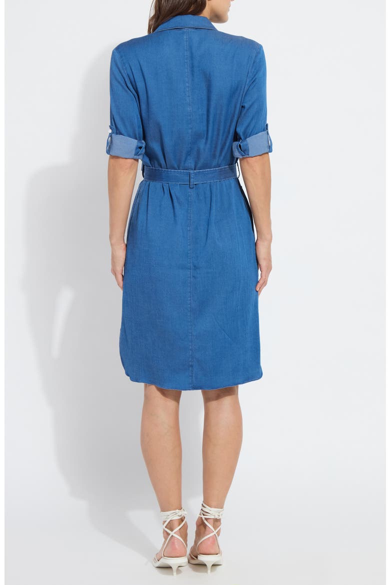 Delphine Chambray Shirtdress