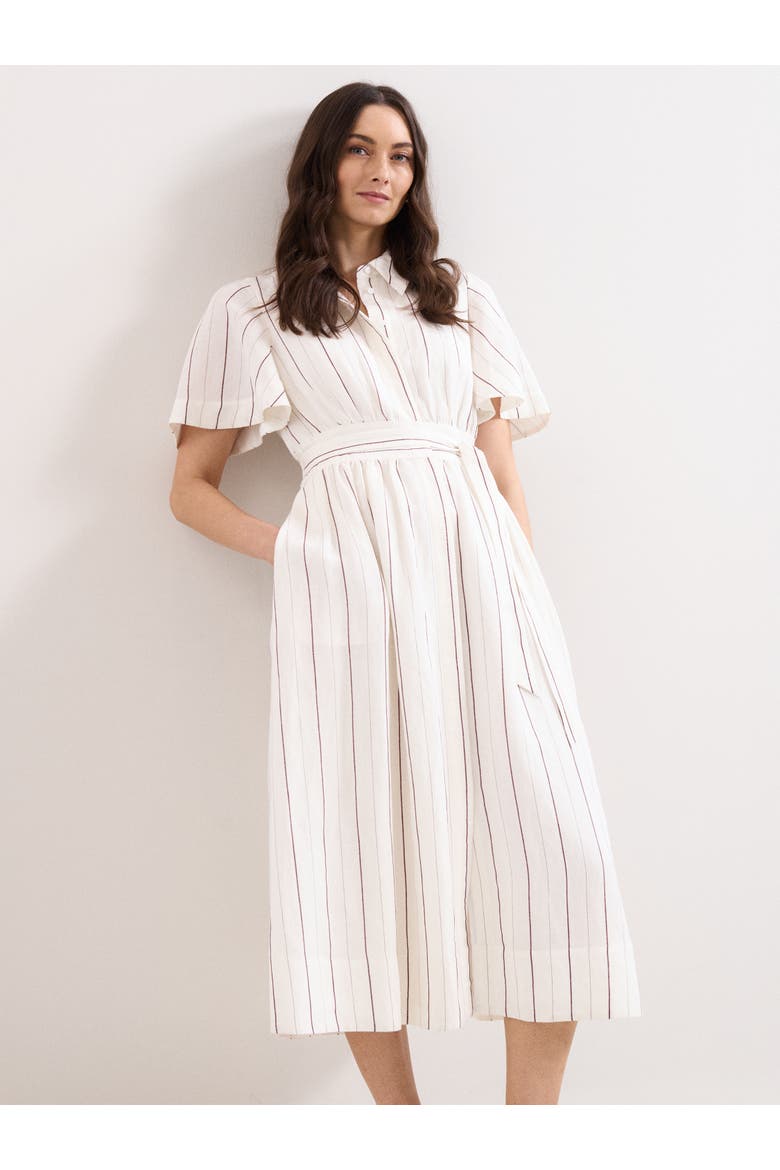 Marielle Striped Shirt Dress