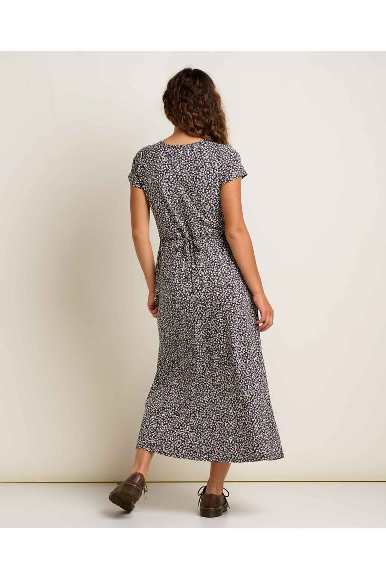 Rose Midi Short Sleeve Dress
