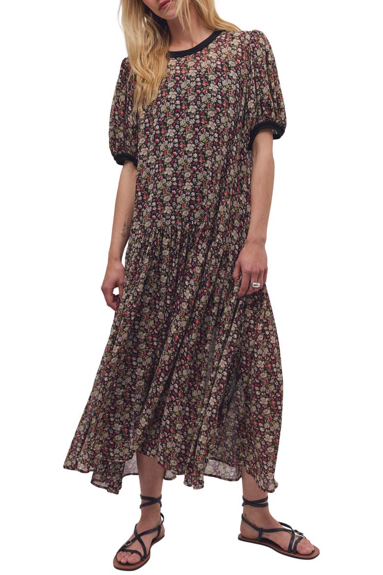 Courtside Crush Floral Maxi Dress