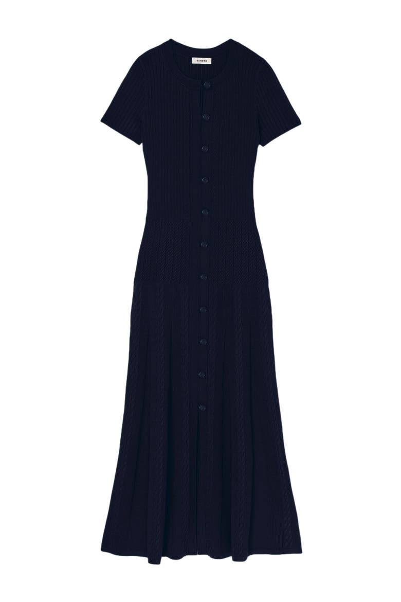Knit maxi dress