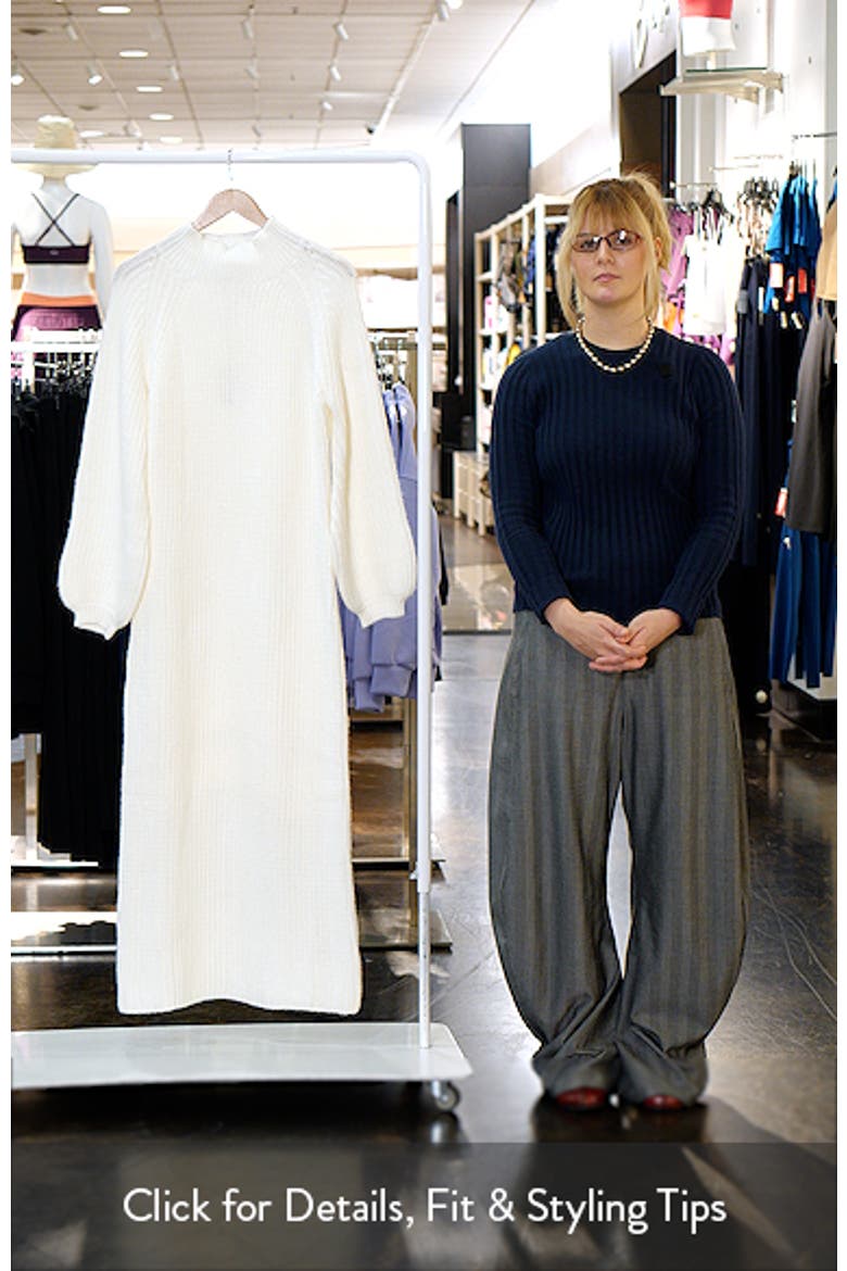 Tobin Mock Neck Long Sleeve Maxi Sweater Dress