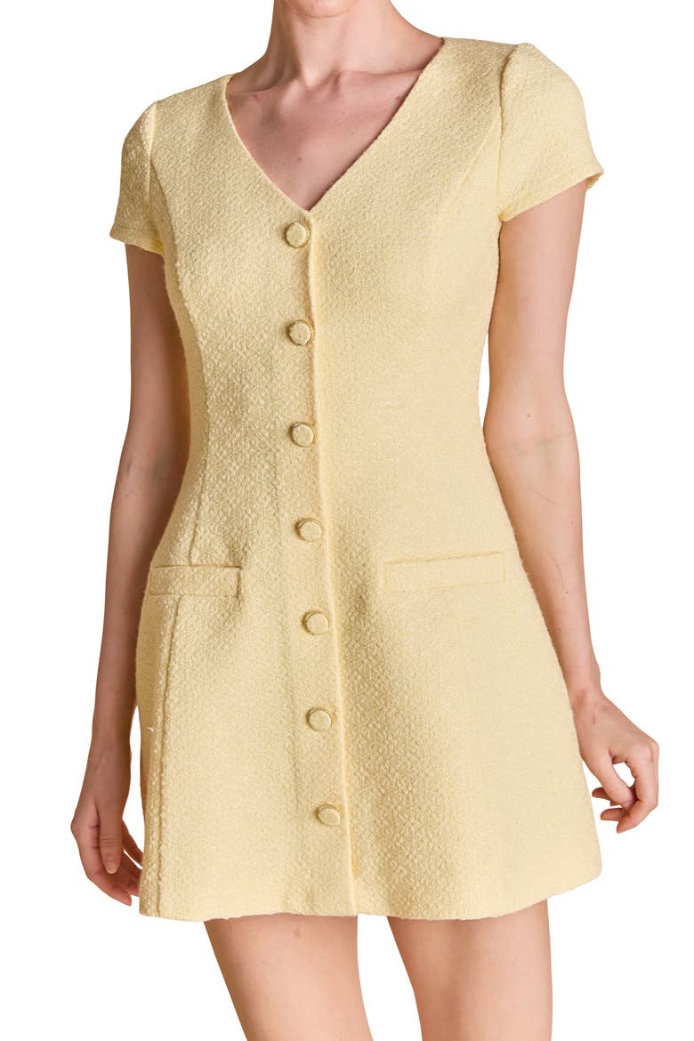 Tweed A-Line Minidress