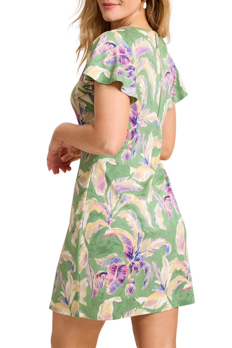 Darcy Norte Floral Stretch Ponte Dress