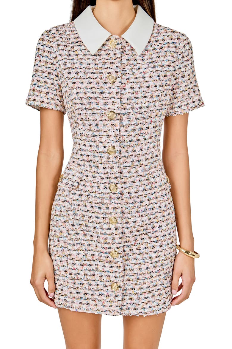 Tweed Minidress