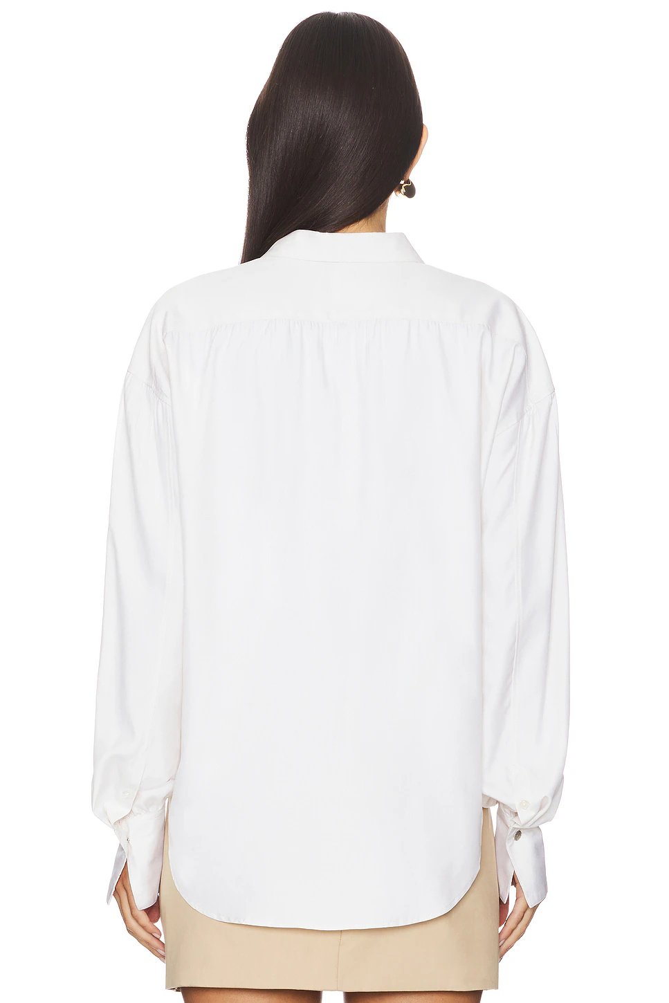 ADYELA Arc Shirt in White - Image 3