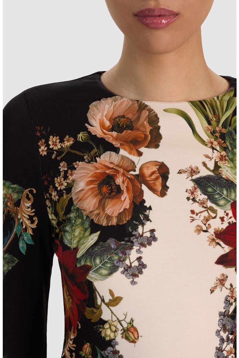 Delora Floral Midi Dress