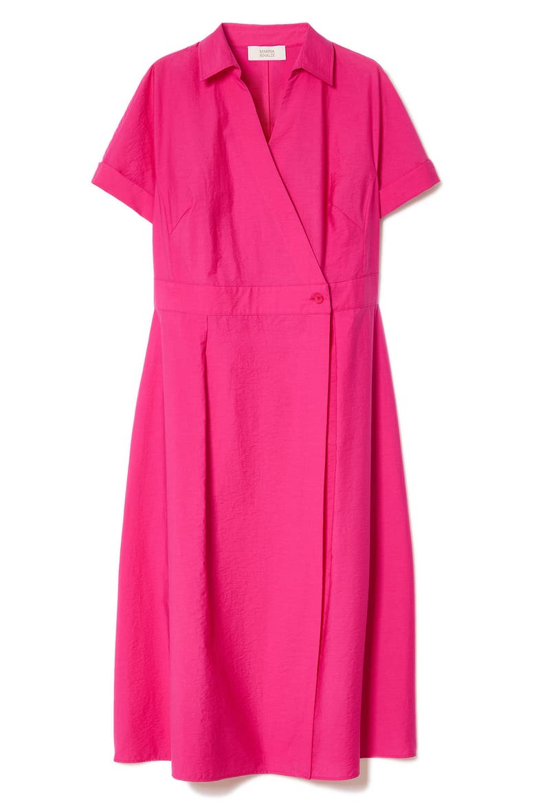 Gabbia Wrap Midi Dress