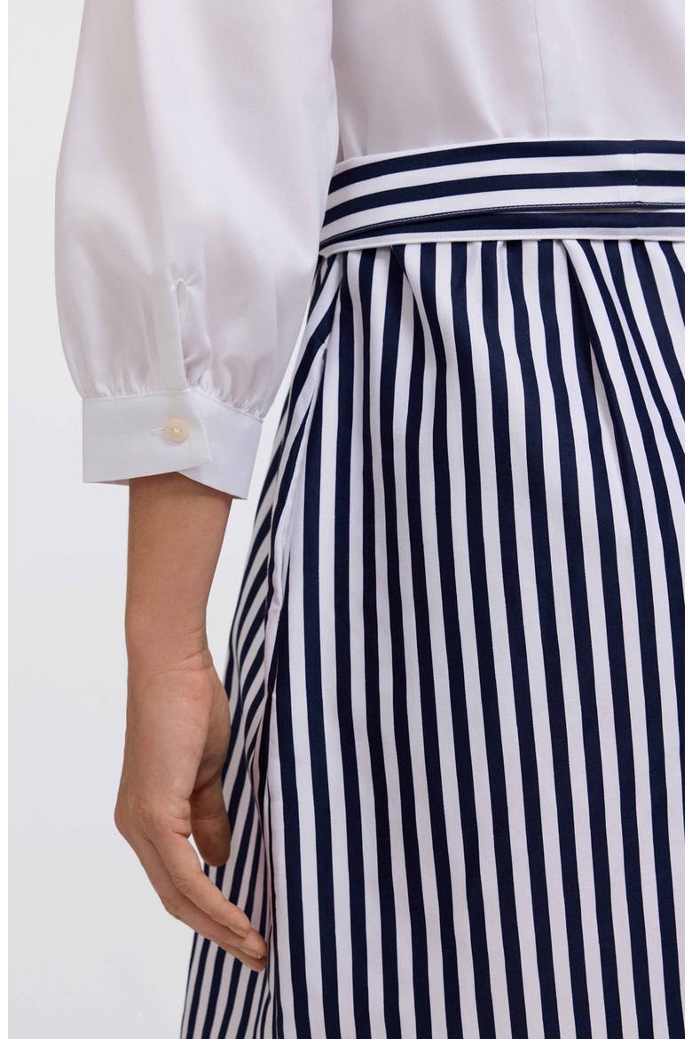 Esther Tie Waist Midi Shirtdress