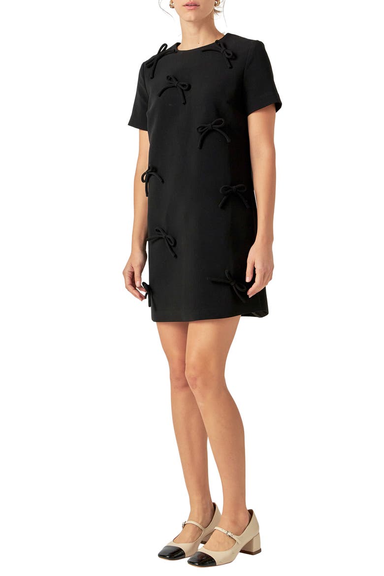 Bow T-Shirt Minidress