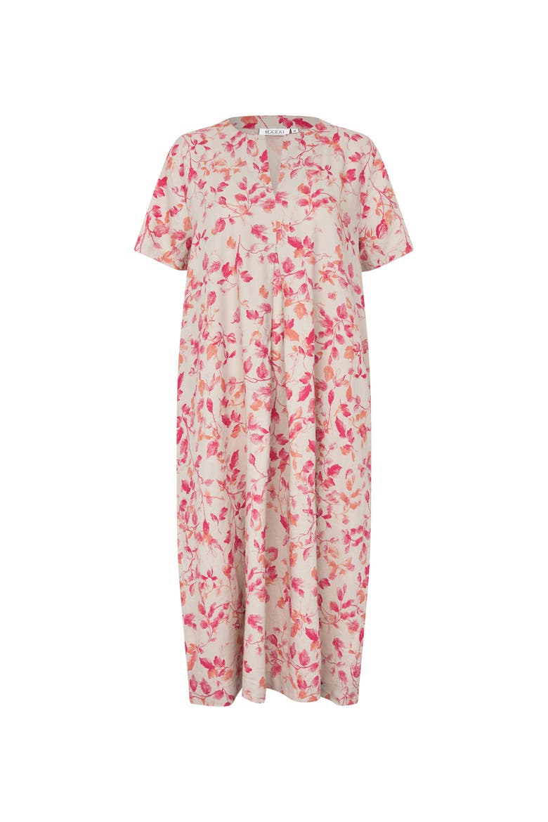 MaNipani Floral Print Midi Dress