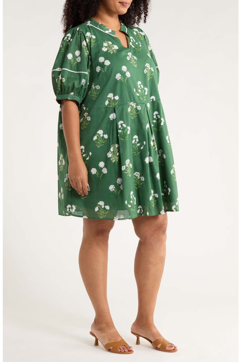 Kestrel Floral Fawna Cotton Shift Dress