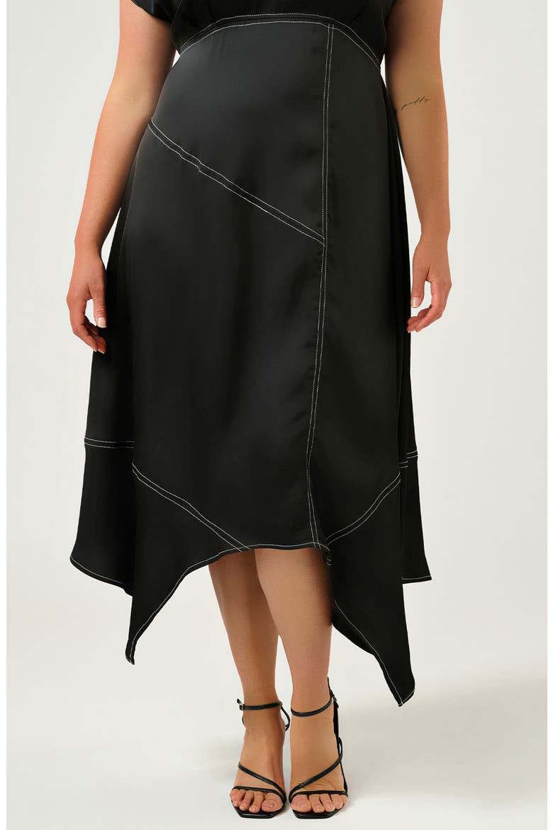 Josephine Handkerchief Hem Dress