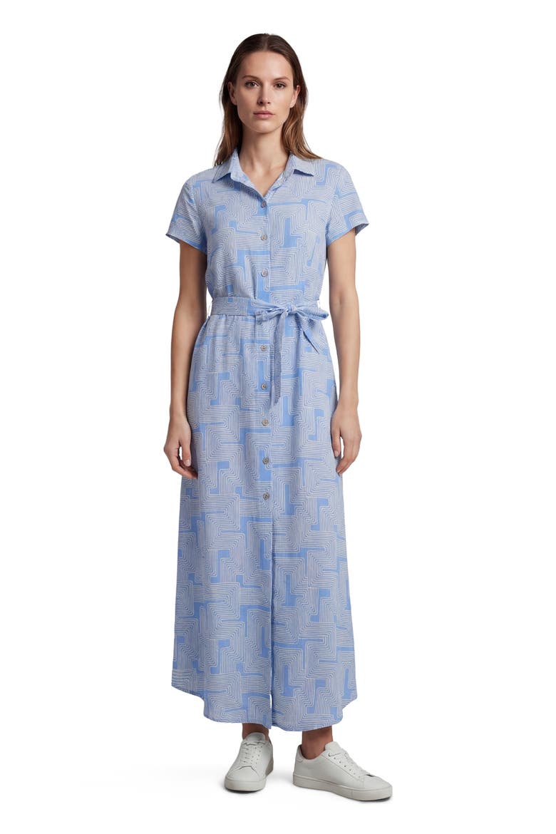 Inter Twine Womens Linen Shirt Dress