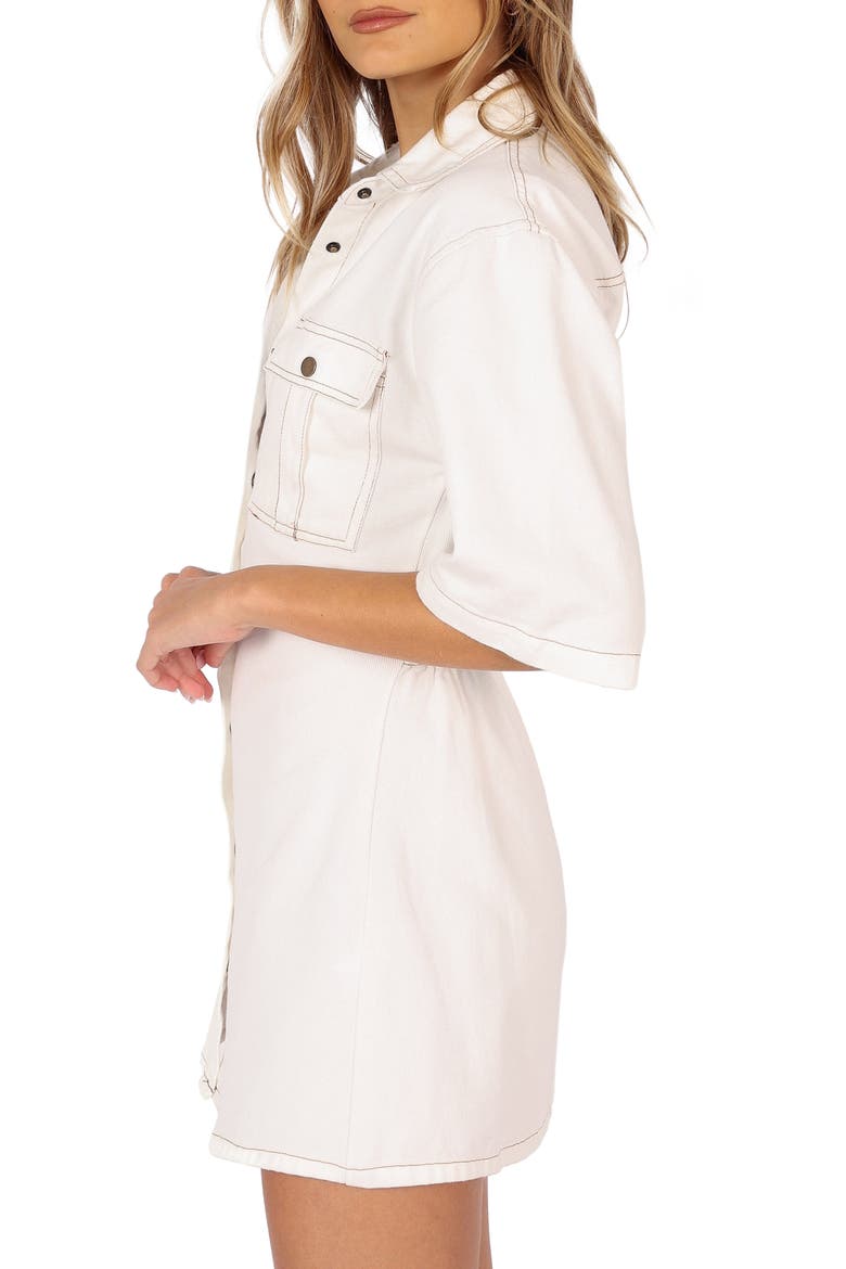 Rev Denim Mini Shirtdress