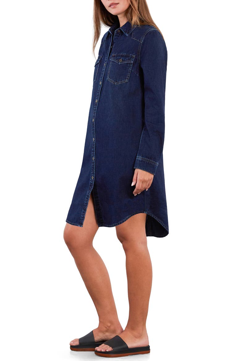 Amanda Long Sleeve Denim Shirtdress