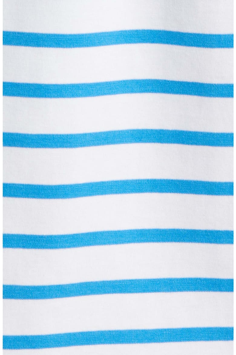 Jovanna Stripe Half Zip Dress