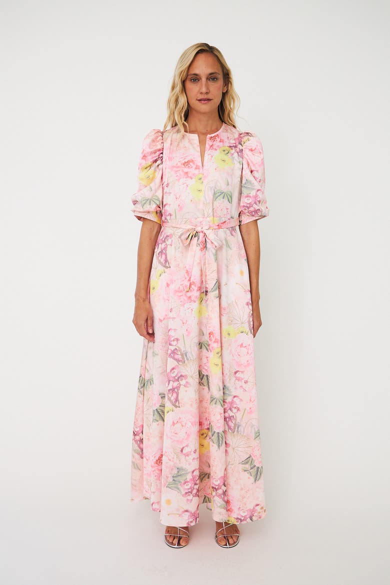Kaylacras Floral Print Maxi Dress