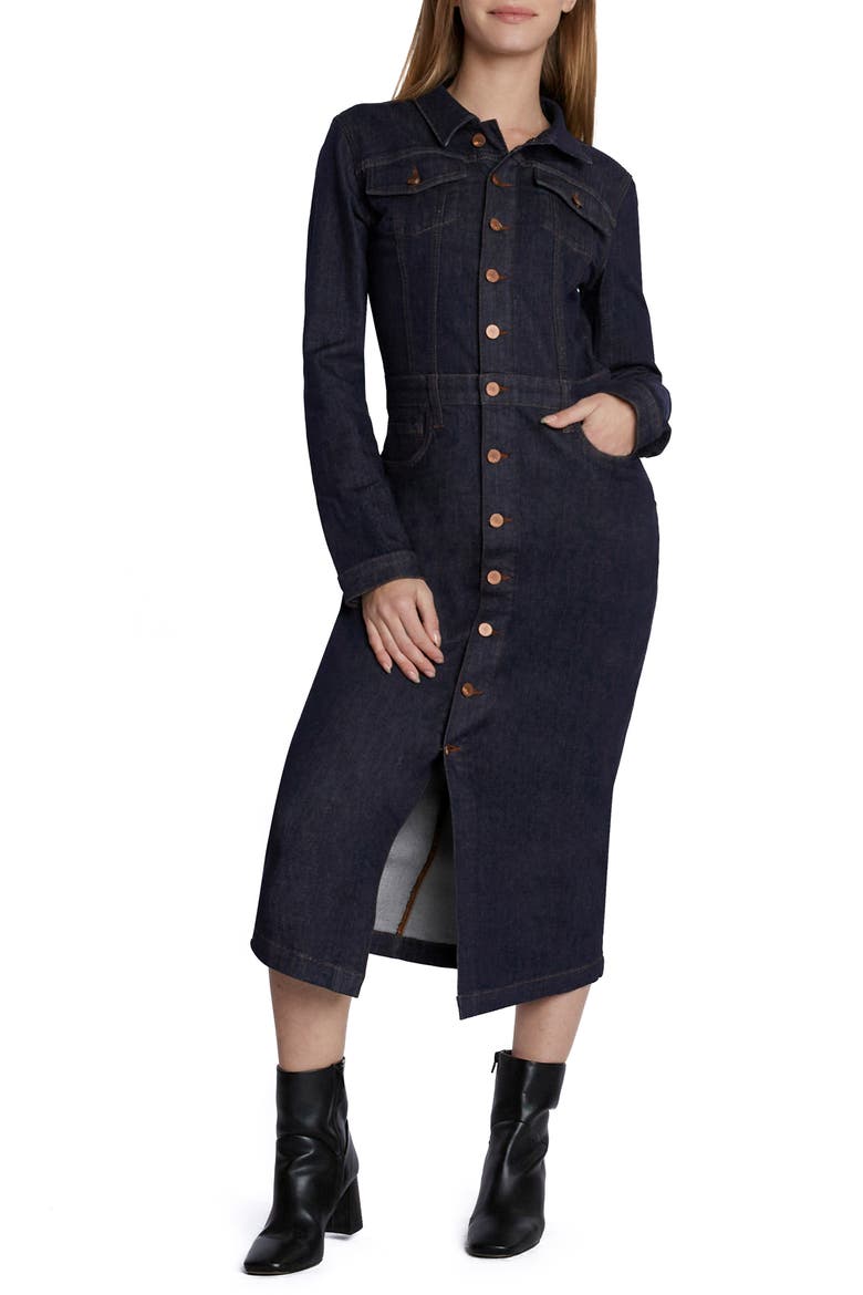 Piece Dyed Denim Dress