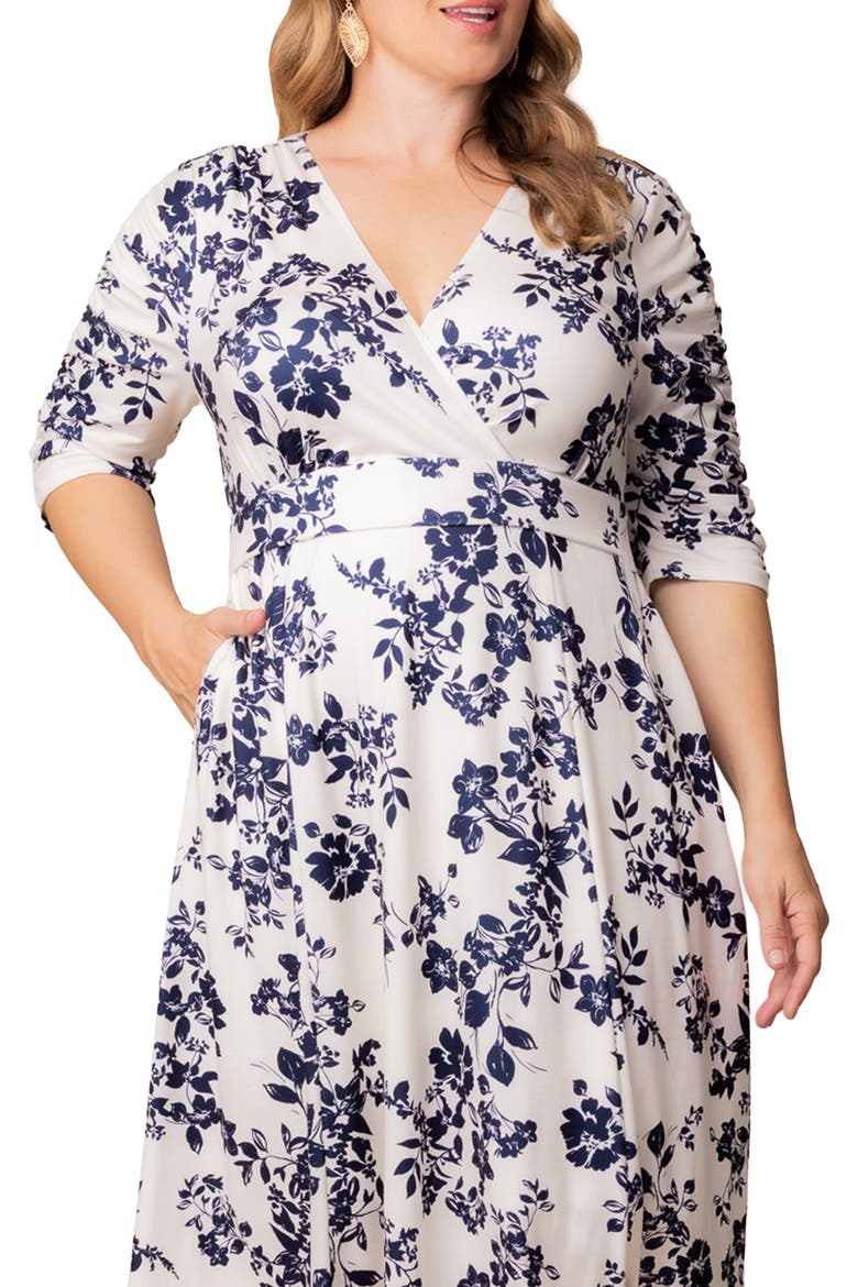 Gabriella Print Jersey A-Line Dress