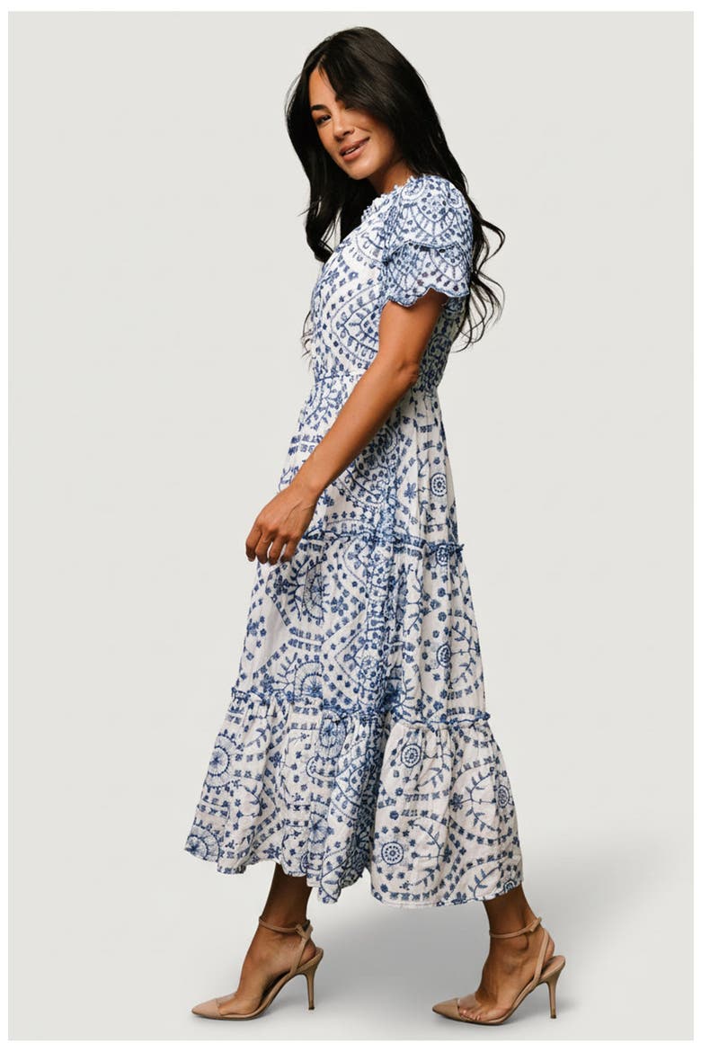 Mirabel Eyelet Midi Dress