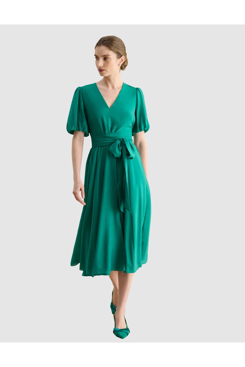 Barrington Tie Waist Midi Dress