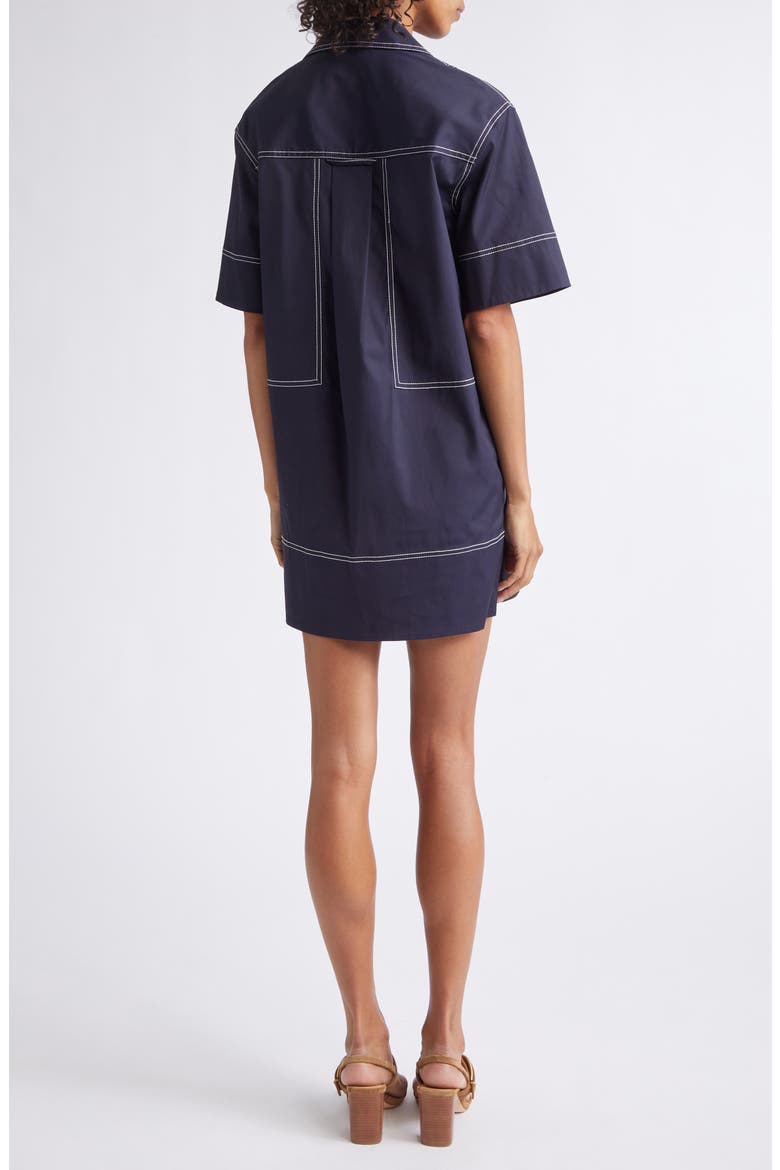 Phelix Poplin Shift Minidress