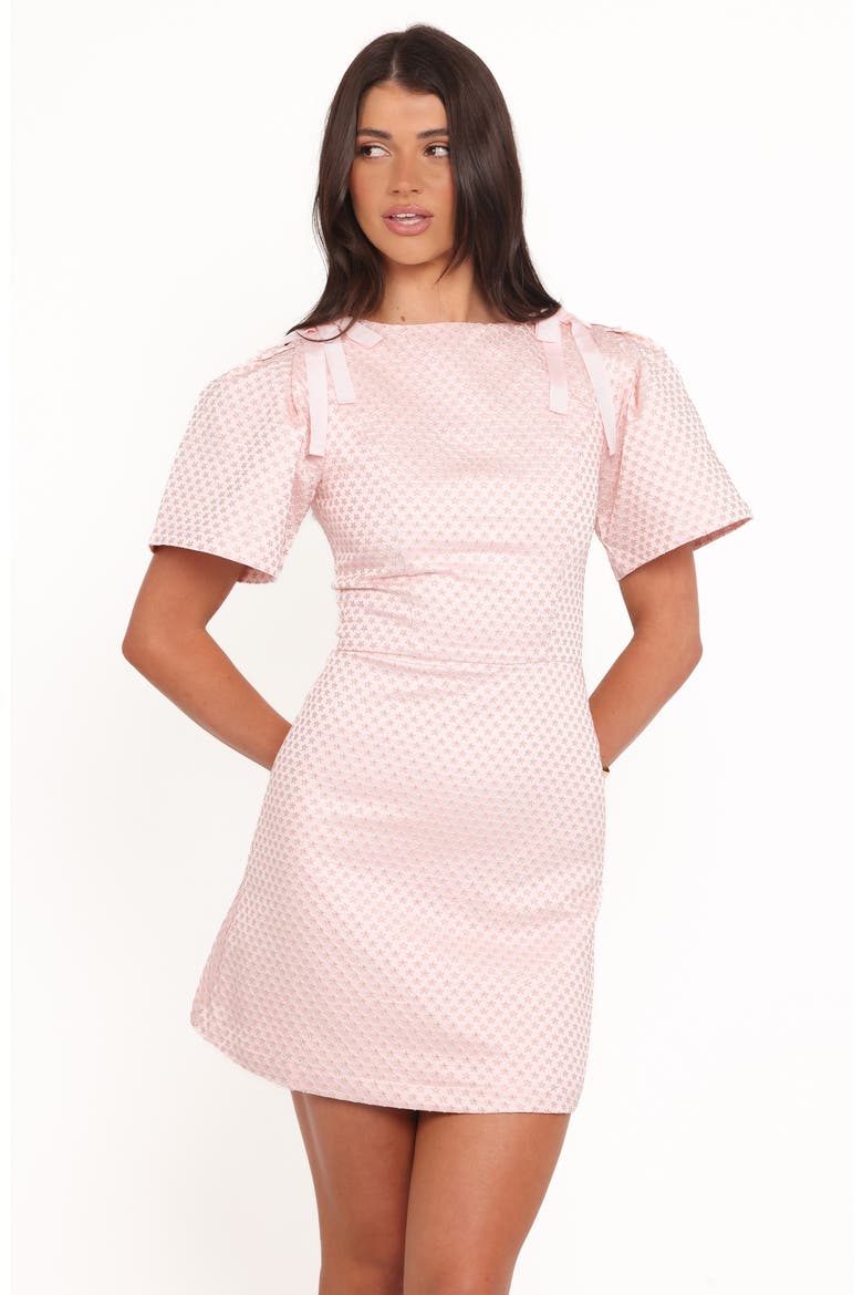 Marlene Jacquard Minidress