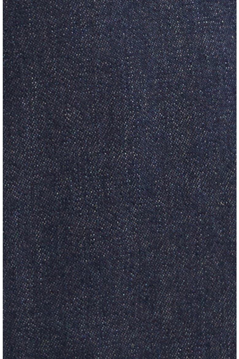 Gathered Long Sleeve Denim Minidress