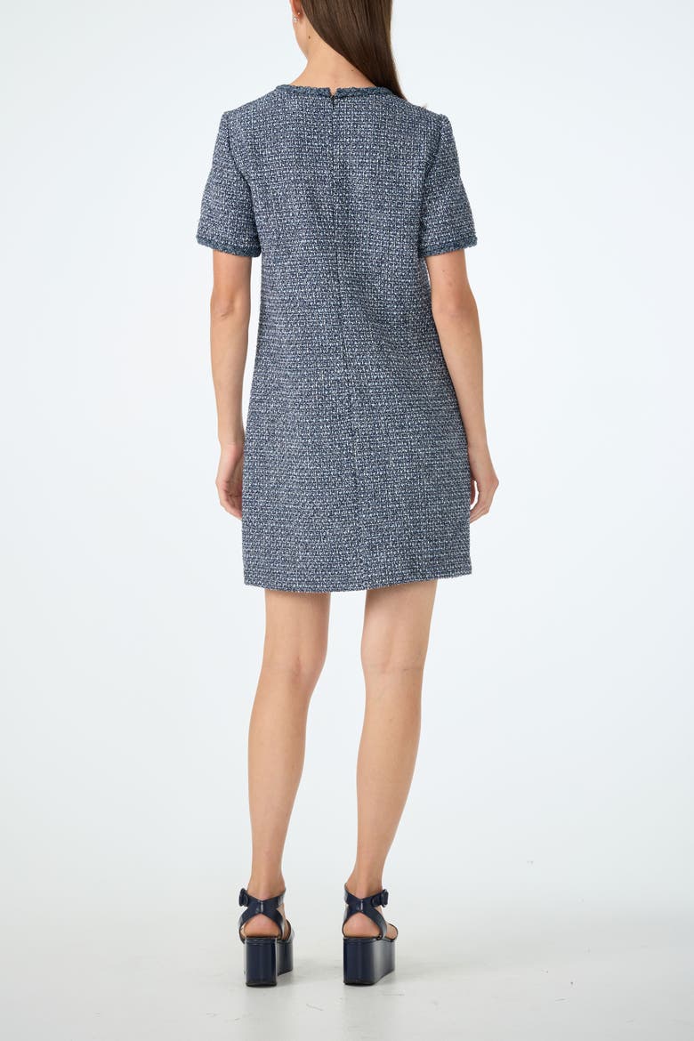 Akara Tweed Shift Dress