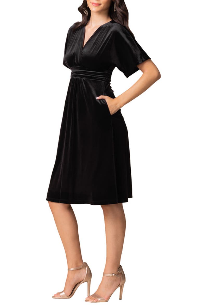 Angelic Velvet Cocktail Dress