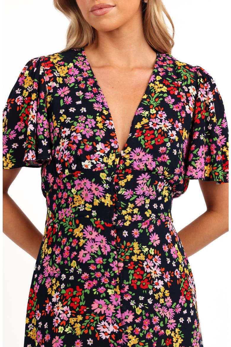 Owena Floral Midi Dress
