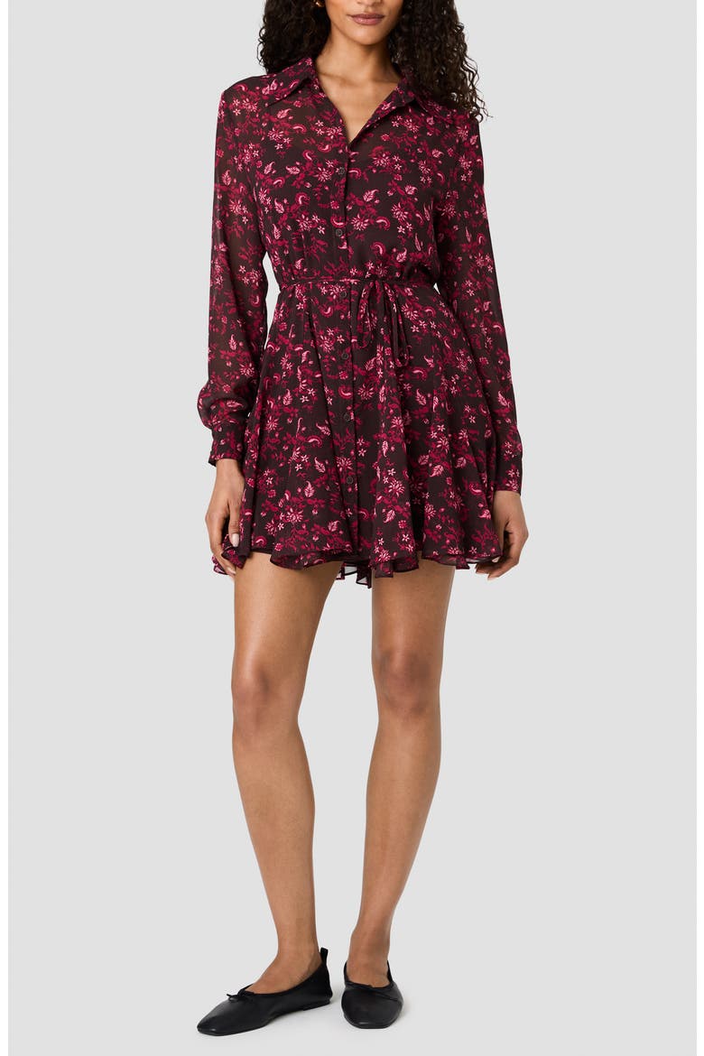 Marina Silky Long Sleeve Minidress