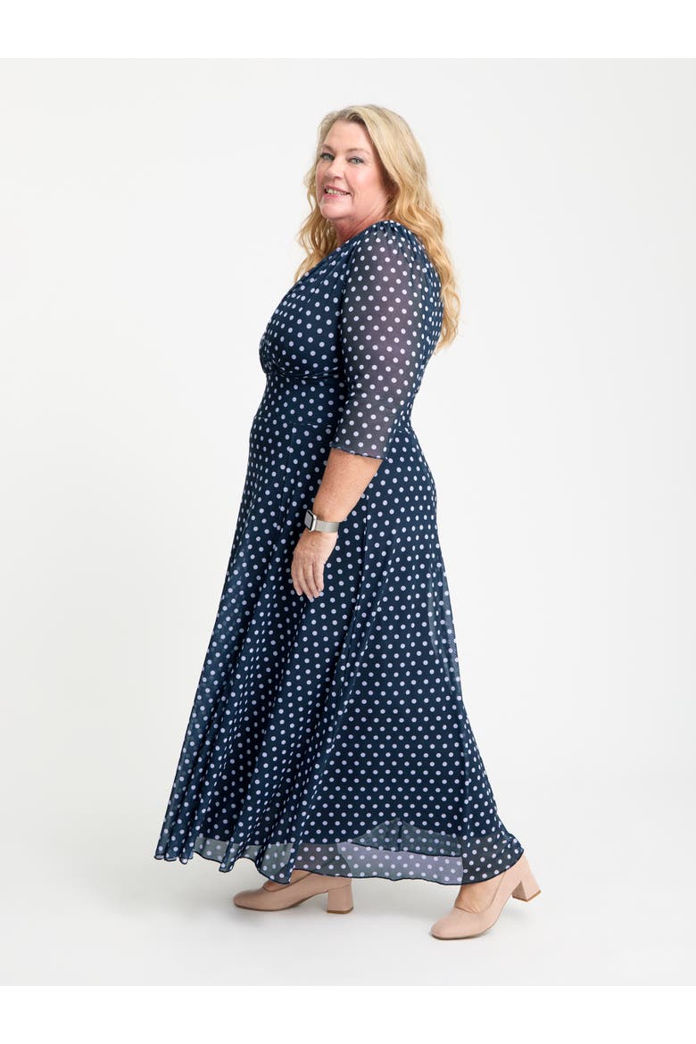 Curvy Petite Verity Print Maxi Gown