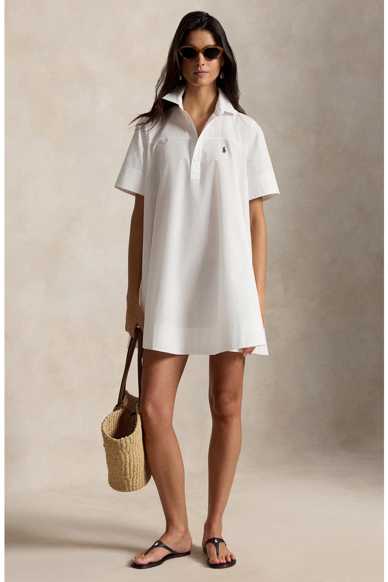 A-Line Cotton Shirtdress