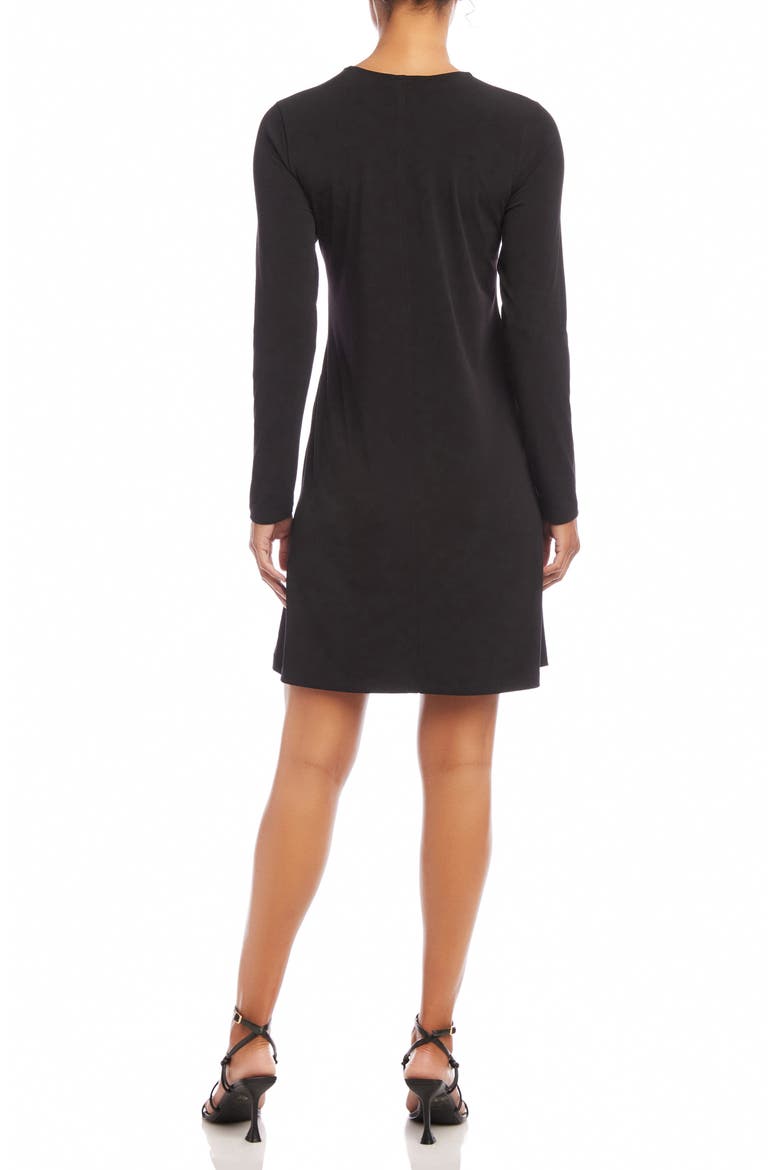Long Sleeve Travel Jersey Minidress
