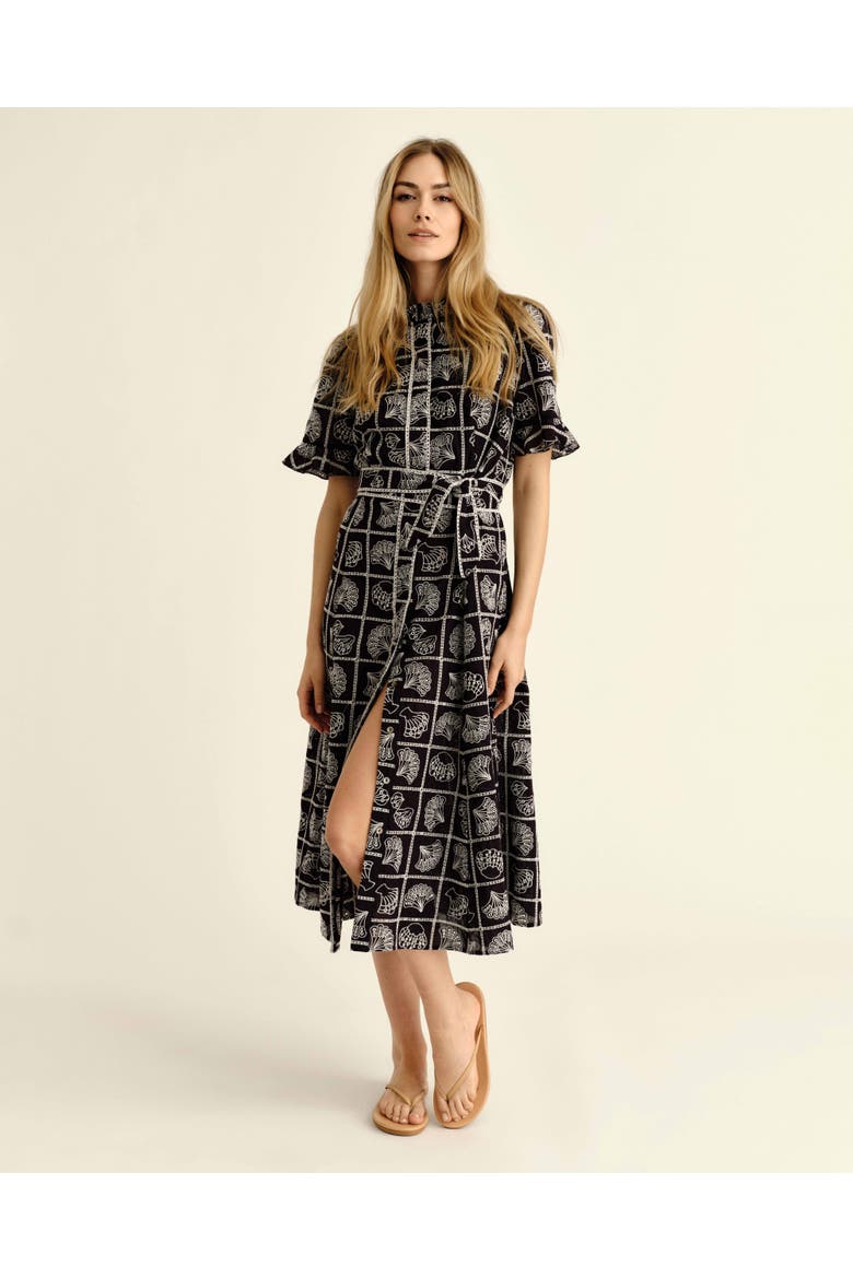Aria Eyelet Midi Dress