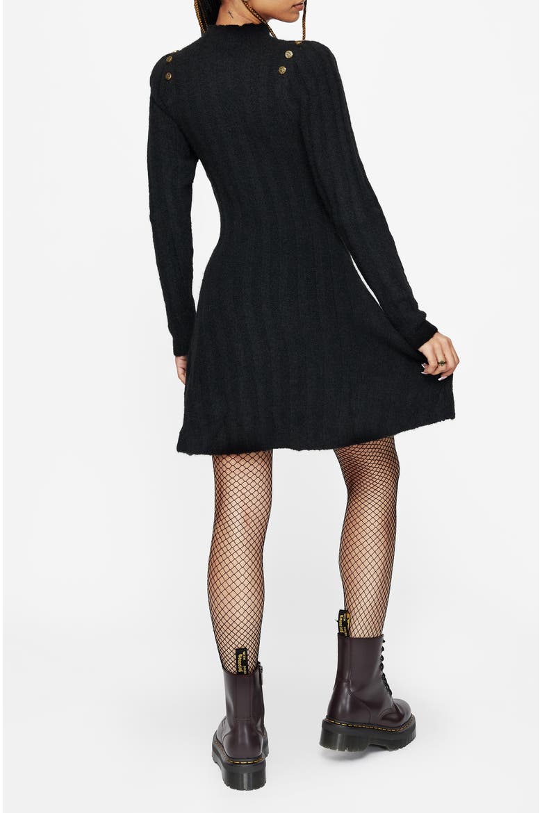 Dream Ribbed Skater Knit Dress