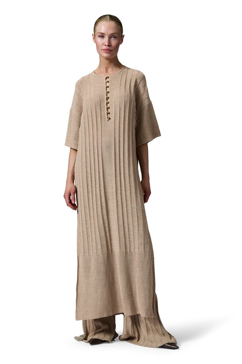 Stellan Loose Ribbed Knit Dress