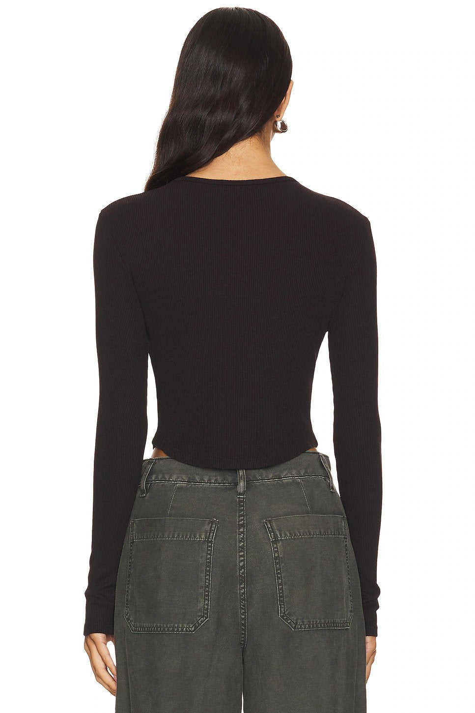 AGOLDE Nova Tee in Americano - Image 3